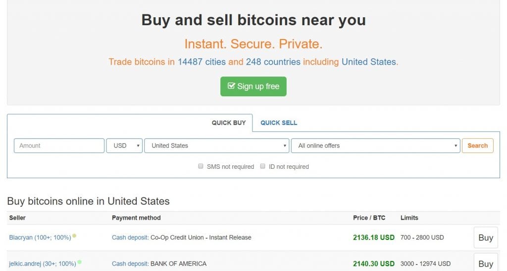 localbitcoins buy and sell bitcoins anywhere dashboard