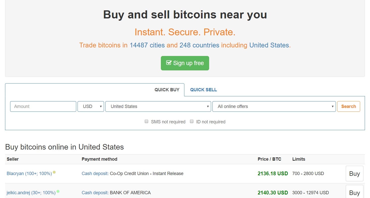 how to sell and buy bitcoins on localbitcoins com