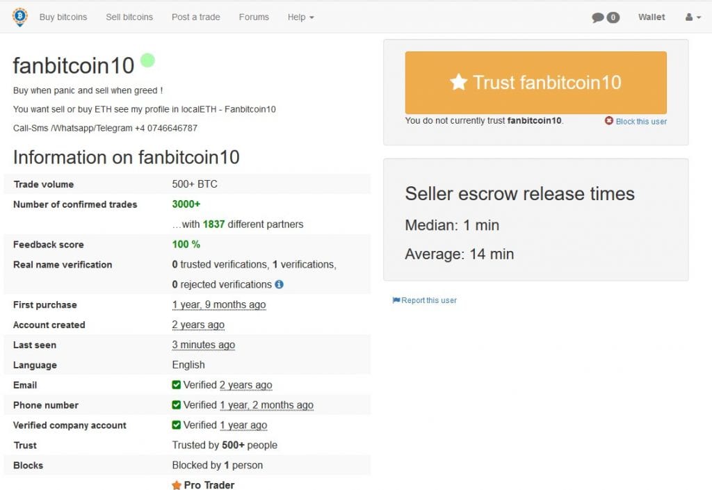 localbitcoins trusted bitcoin seller profile