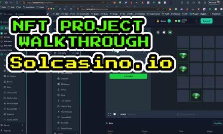 Solcasino Review and Walkthrough of the Solana NFT Project